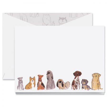 Dogs Note Card